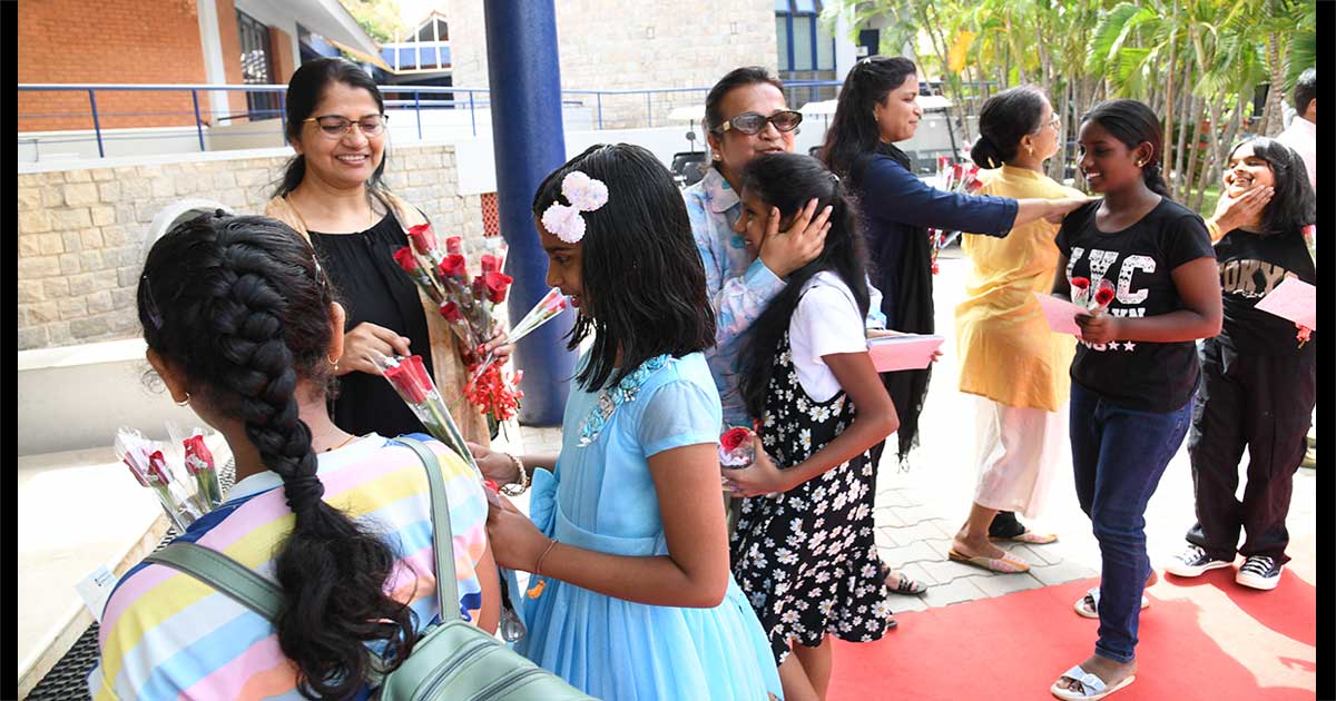 Children and adults interact joyfully during Children's Day 2023 Celebrations at JIRS.